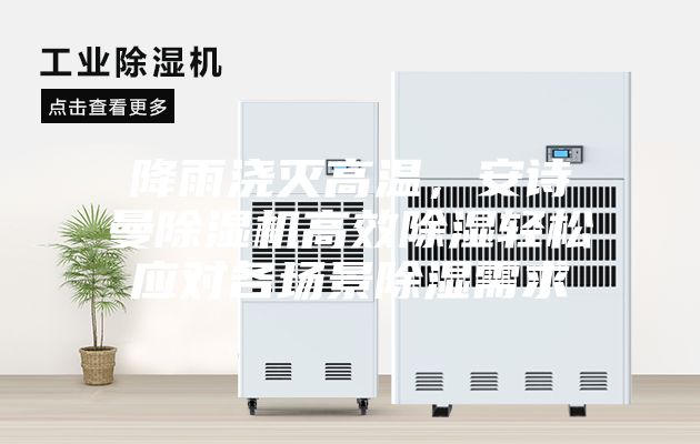 降雨澆滅高溫，安詩曼除濕機高效除濕輕松應對各場景除濕需求